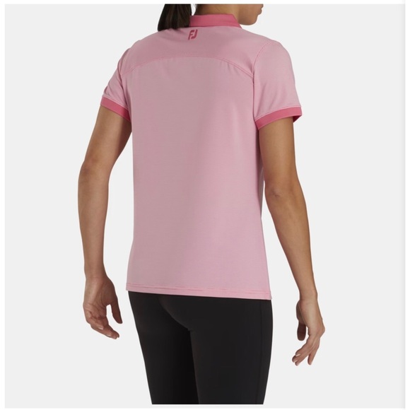 FOOTJOY End On End Open Collar Golf Shirt Size L - Picture 2 of 11